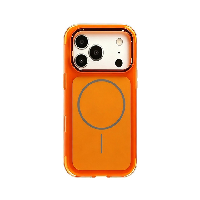 13734600.适用iphone18pro手机壳原盾气囊磁吸苹果17promax磨砂肤感防摔17pro高级感金属镜框18promax