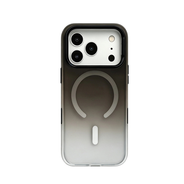13749172.适用iphone18pro手机壳渐变肤感磁吸18promax镜框支架保护套17pro高级感磨砂简约小众17promax