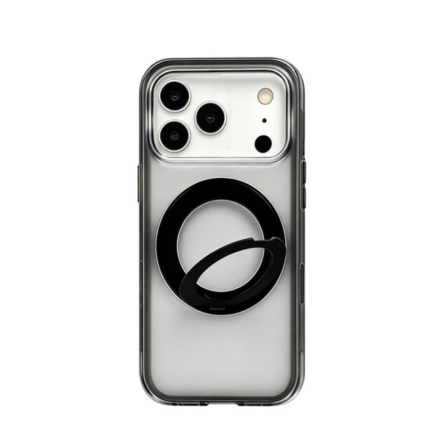13749788.适用iphone18promax手机壳晶澜气囊360旋转支架18pro磨砂肤感保护套17promax清新大孔17pro