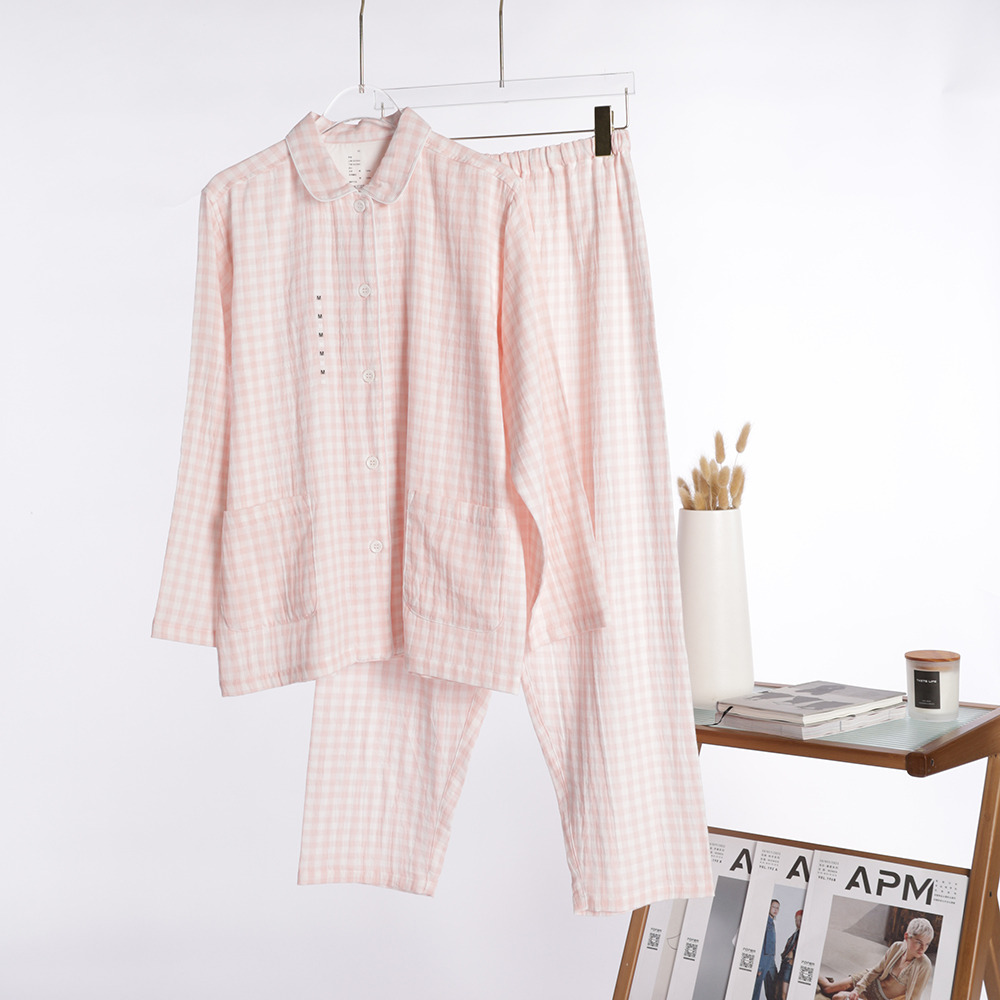 13583697.【樱蔓云】糖果双层纱家居服套装