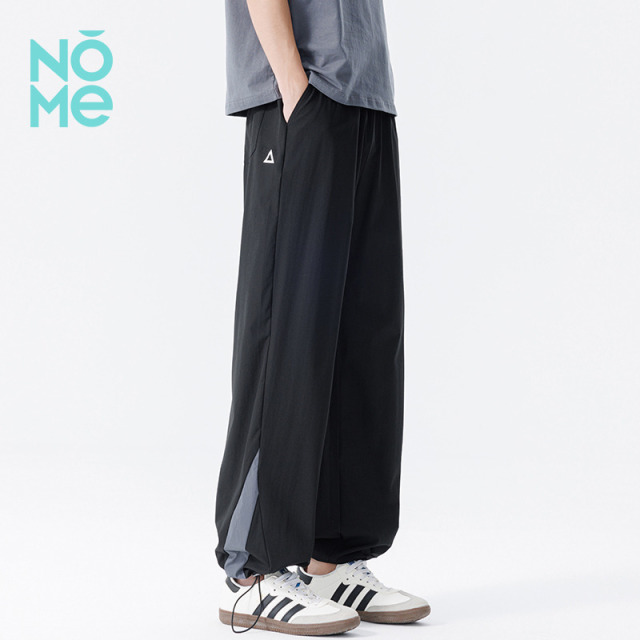13334666.NOME爆款男女同款速干休闲裤百搭宽松垂感阔腿裤凉感透气运动直筒长裤