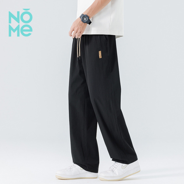 13358189.NOME爆款夏季凉感休闲裤宽松直筒垂感运动百搭长裤