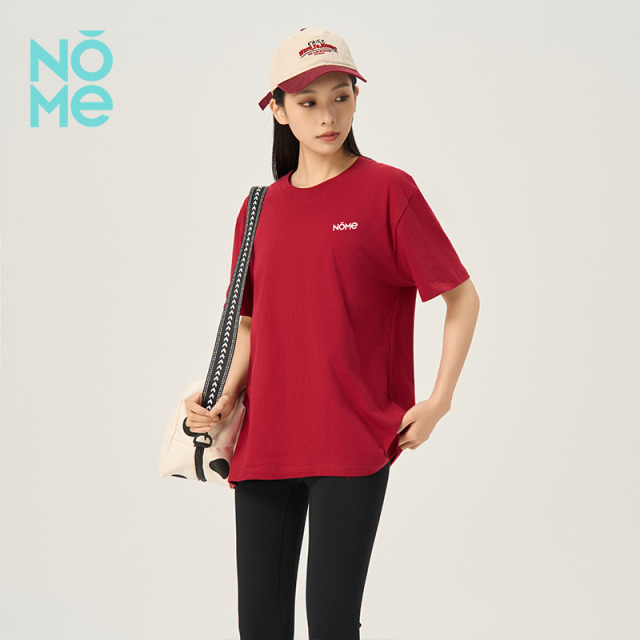 13522374.NOME新款重磅纯棉短袖T恤男女夏季新款宽松百搭不挑身材上衣