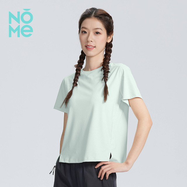 13539345.NOME新款凉感防晒T恤女夏季UPF200+原纱防紫外线冰丝降温透气短袖上衣