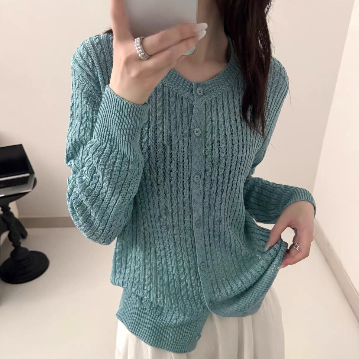 13843599.【雅薇吉】麻花针织衫