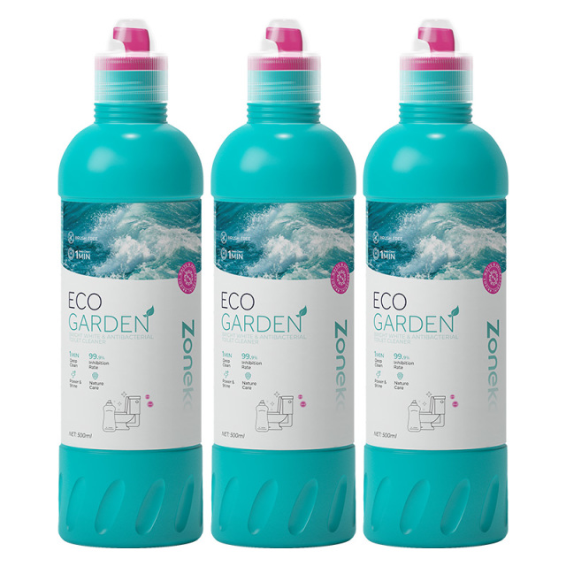 13729767.皂小白亮白除菌马桶清洁剂500ML*3瓶免刷洗强力去垢不伤釉面