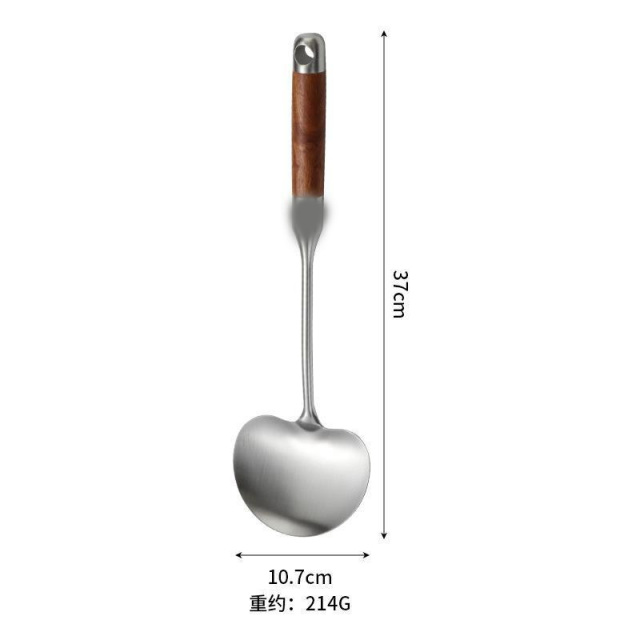 13451889.316不锈钢蘑菇铲镂孔铲子小锅产锅铲316家用宿舍炒菜勺子