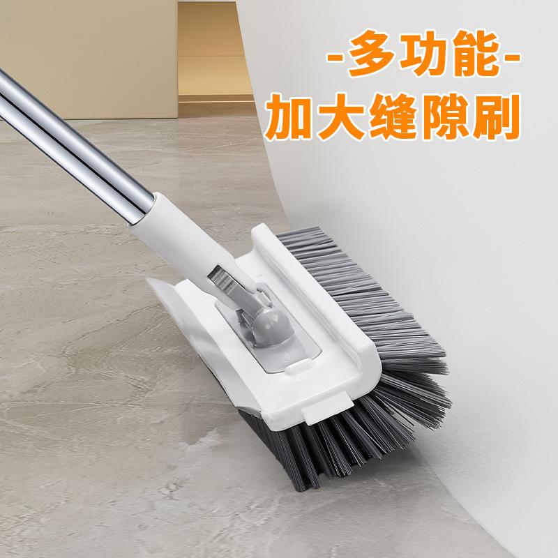 13455703.清洁刷卫生间刷地刷子地板刷洗地刷多功能地缝刷瓷砖清洗长柄清洁刷