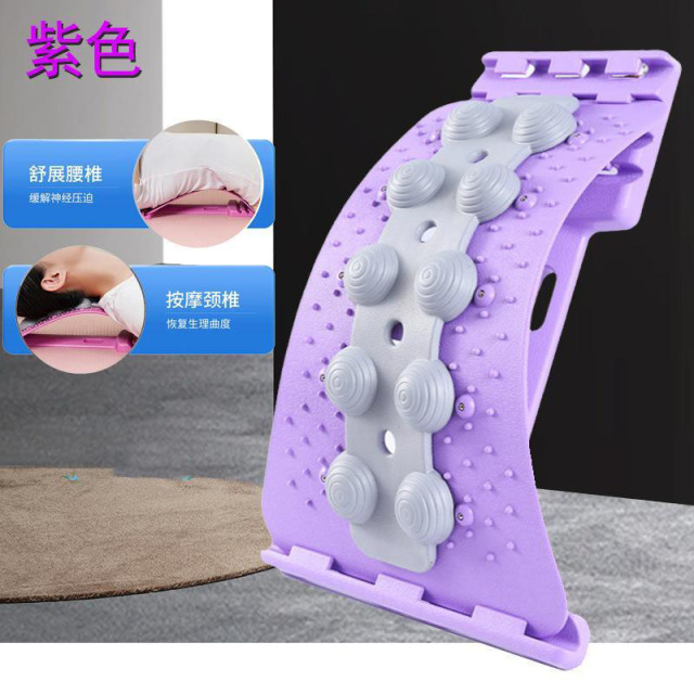 13464700.腰椎舒缓器拉伸瘦肩薄背瑜伽脊柱矫正驼背放松按摩器腰部支撑户外