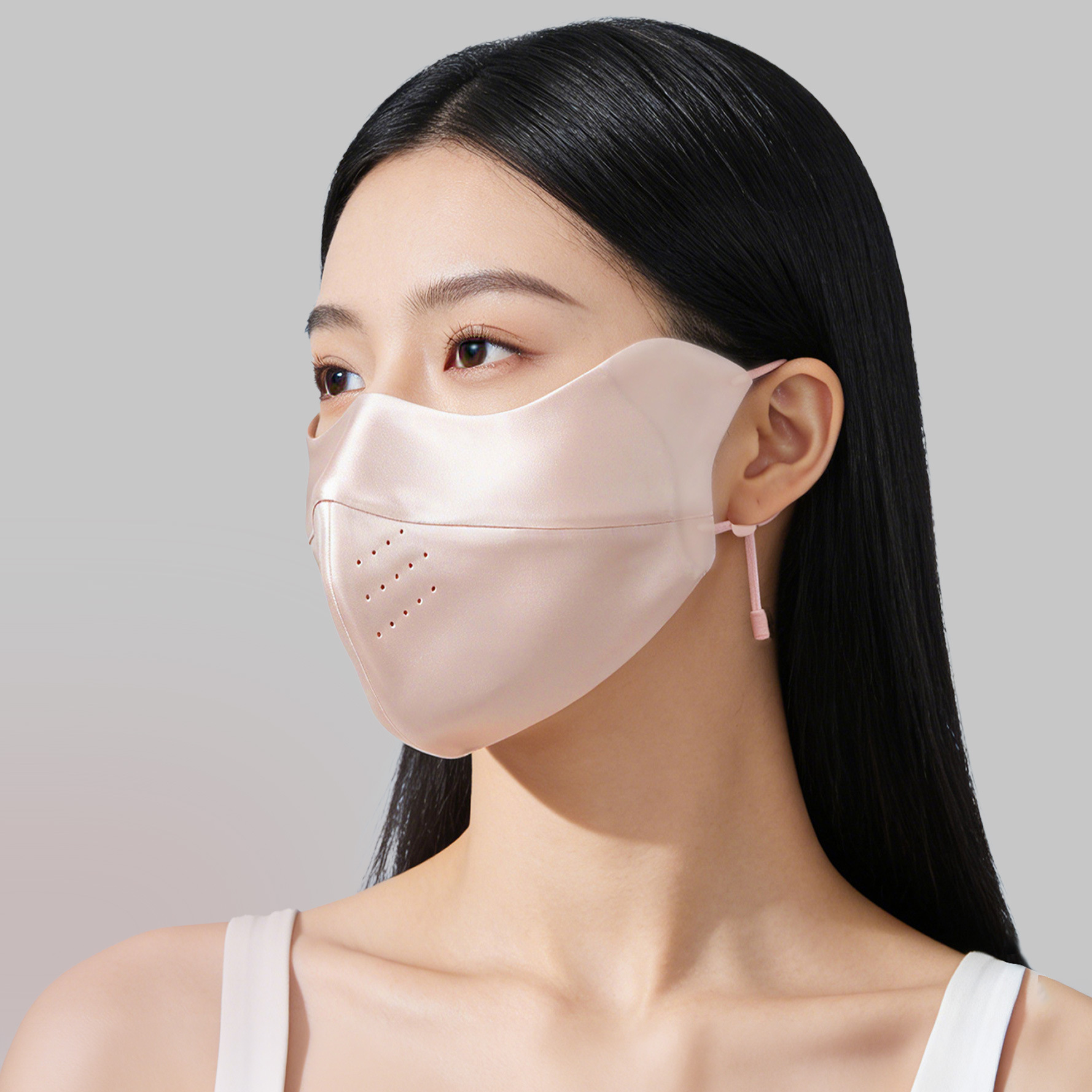 13455134.夏季仿真丝口罩女士高颜值遮阳呼吸透气3D立体软骨护眼角防晒面罩