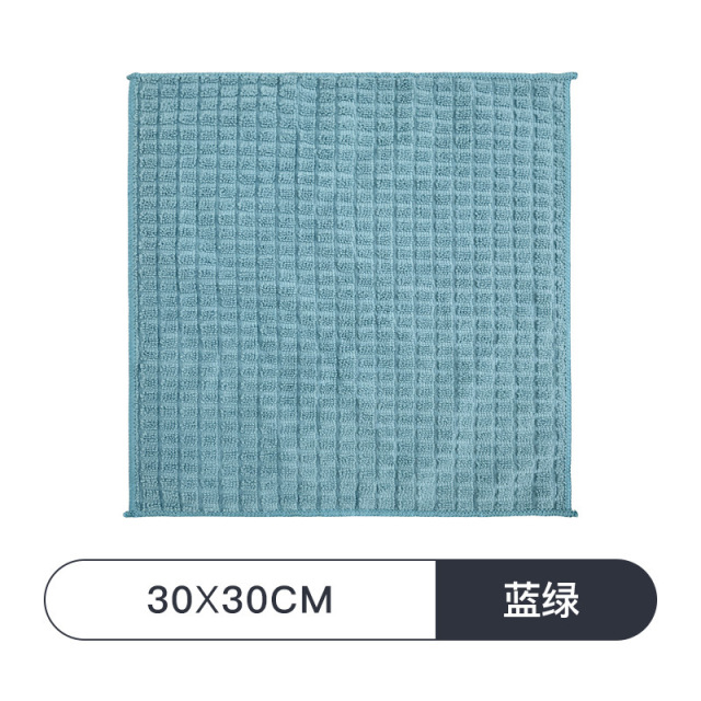 13530218.强力去污经编抹布多功能保洁专用百洁布加厚吸水超细纤维洗碗布