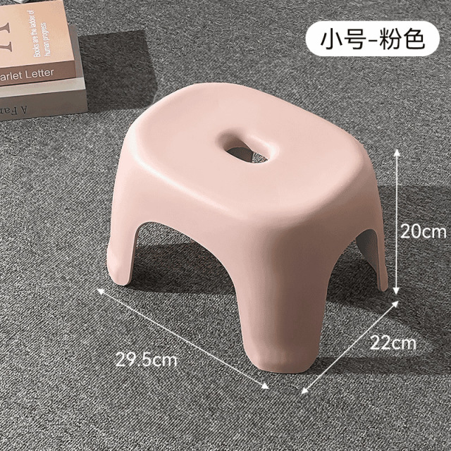 13530111.小凳子家用塑料加厚客厅茶几板凳椅子儿童卫生间洗澡矮凳