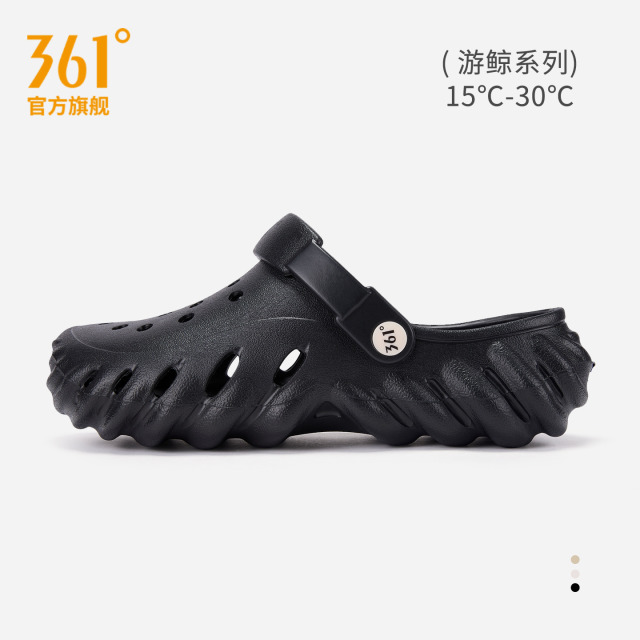 13393820.361悍将运动洞洞鞋男夏季镂空天气拖鞋涉水鞋潮流新款包头拖鞋子