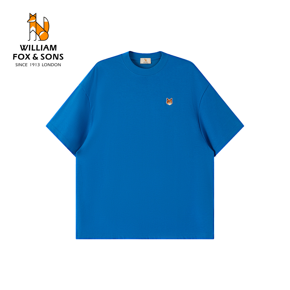 13458714.WILLIAM FOX&SONS 英国小狐狸 26年夏季凉感负离子科技7A抗菌防螨速干运动休闲短袖T恤