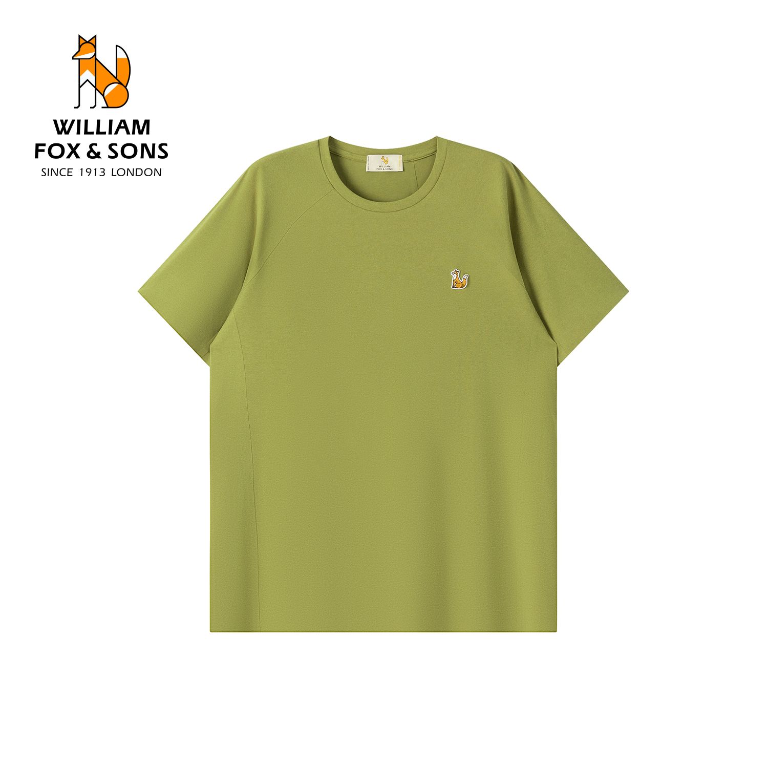 13599658.WILLIAM FOX&SONS 英国小狐狸 2026夏季防晒上衣UPF50+凉感弹力运动跑步短袖T恤男女