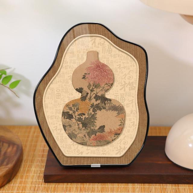 13669771.福禄百福临门入户装饰画乔迁新居礼物玄关客厅摆件挂画中古风
