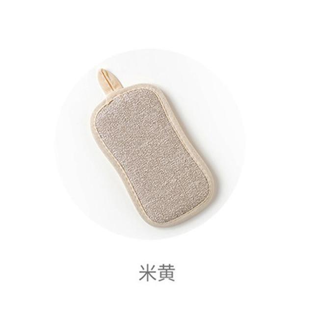 13671232.厨房海绵擦家用洗碗抹布海绵百洁布清洁去污双面洗碗巾锅刷去污擦