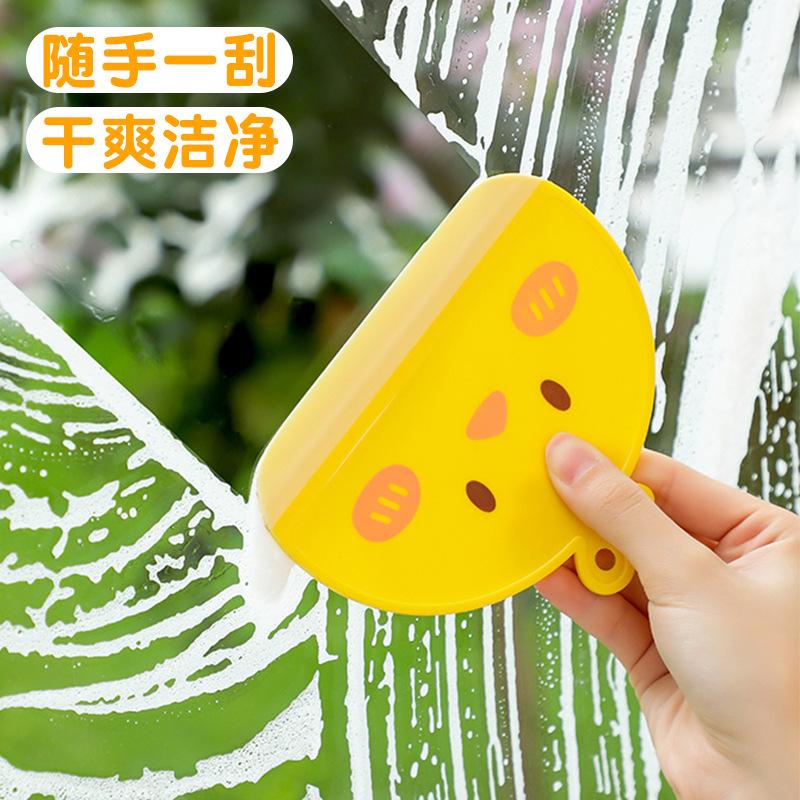 13669299.擦玻璃家用浴室卫生间卡通刮水器洗手台面清洁工具镜子刮水板