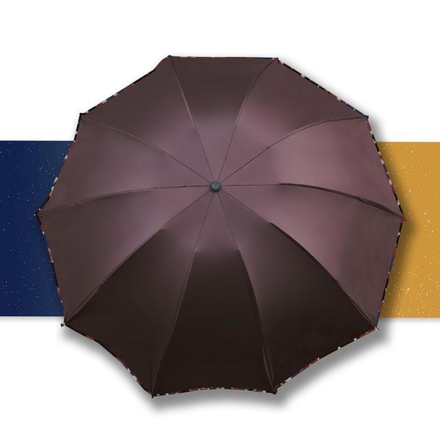 13669784.10骨黑胶包边商务伞英伦风加大遮雨晴雨伞礼品遮阳伞