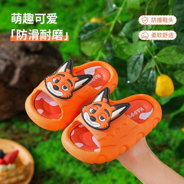 13366282.拖鞋儿童防滑软底男孩卡通拖鞋浴室洗澡软底凉拖