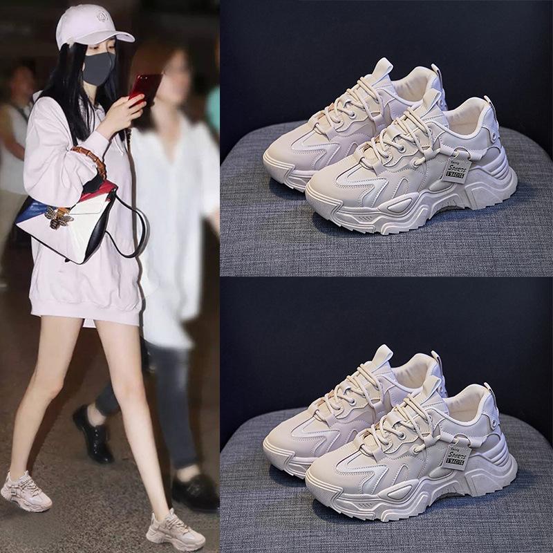 13377874.韩版老爹休闲鞋女时尚百搭运动女休闲厚底鞋子