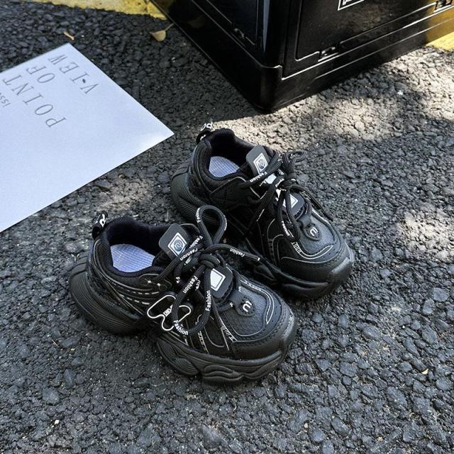 13388447.儿童鞋男童青少年时尚舒适老爹鞋女童亲子运动鞋