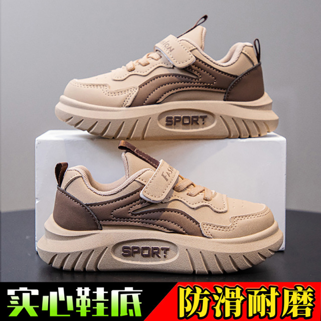 13388818.男童休闲鞋软底儿童韩版跑步鞋百搭防水休闲鞋