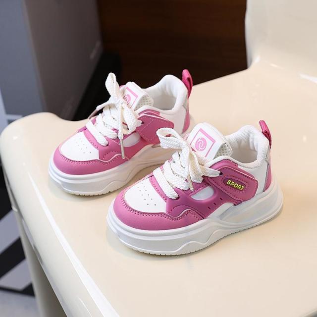 13380438.女童运动鞋春季童鞋儿童休闲板鞋韩版时尚男童鞋子防滑