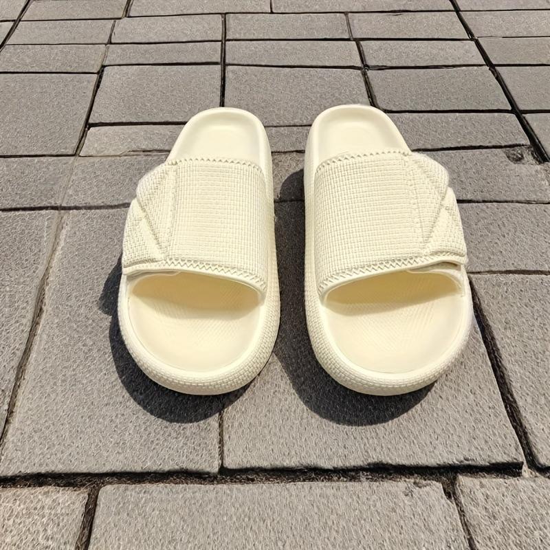 13517981.魔术扣一字拖可调整厚底凉拖鞋沙滩外穿夏季拖鞋