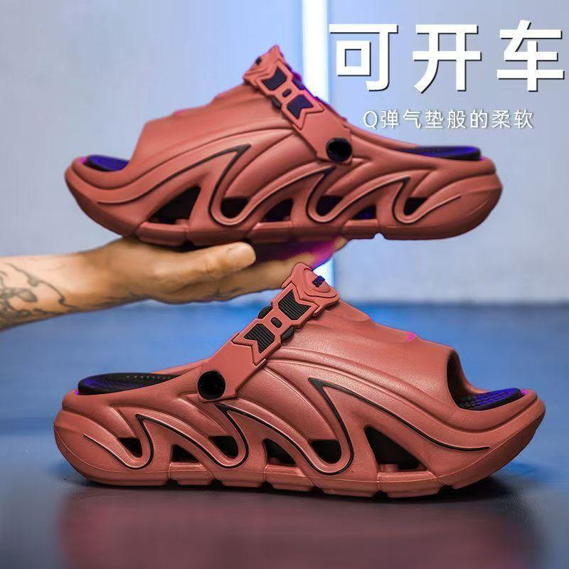 13529692.高品质男款凉鞋拖鞋一体两穿夏男士外出耐穿开车厚底防滑防水男鞋