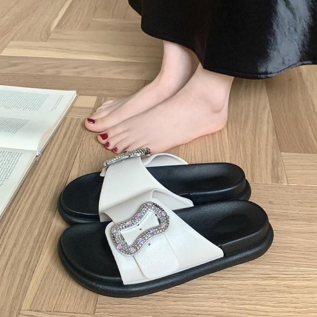 13529929.厚底一字拖鞋女外穿夏季休闲百搭时尚沙滩外穿凉拖鞋