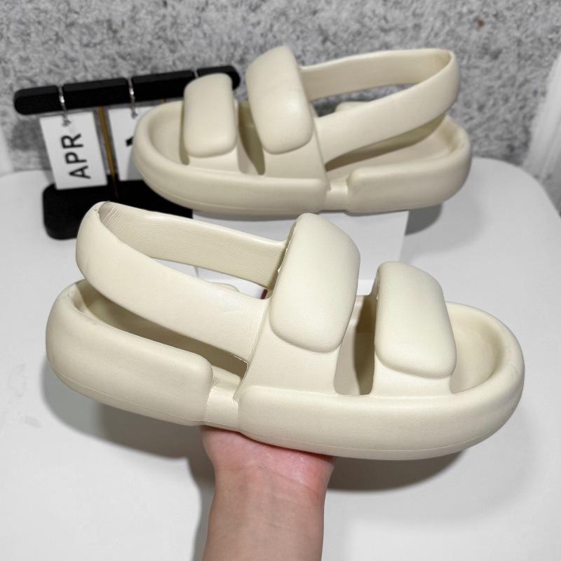 13529619.休闲户外外穿夏季平底凉鞋男女时尚软底男女凉拖鞋