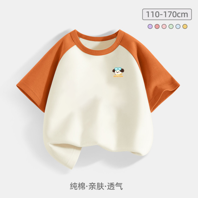 13396569.女童短袖t恤2026新款夏季薄款纯棉t恤衫女孩上衣夏装儿童半袖789