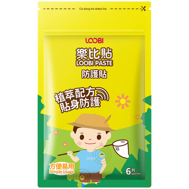 13515117.乐比防蚊贴一包6片