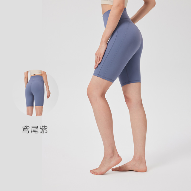 13438961.柔软弹瑜伽Onesize无尺码四分紧身瑜伽裤
