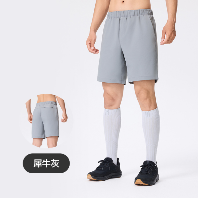 13445660.Keep运动短裤男士夏健身跑步训练四分透气弹力梭织健身服运动短裤