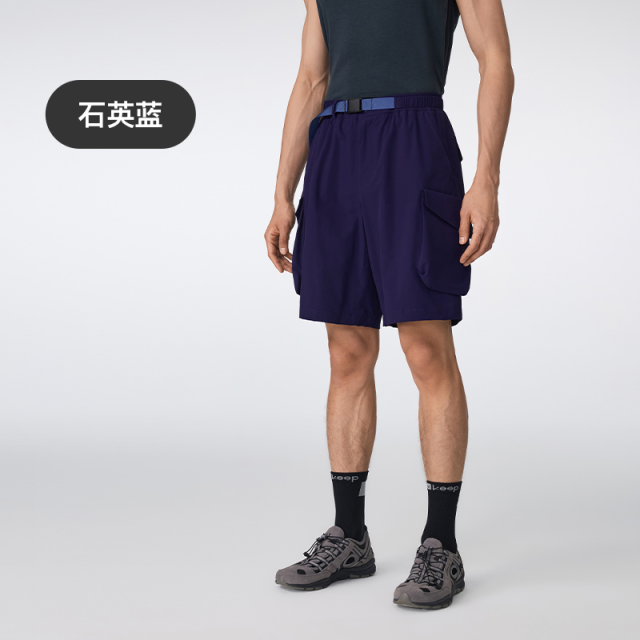 13442867.Keep运动短裤男健身跑步速干透气轻户外工装防晒短裤1036