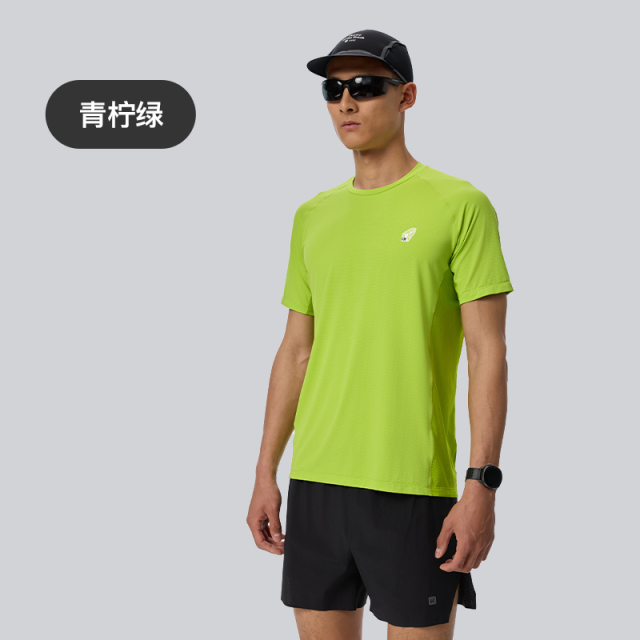 13445964.Keep跑步运动T恤男健身透气凉感速干比赛训练短袖夏0470
