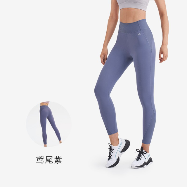 13447483.Keep速干高腰瑜伽裤女跑步健身裤运动紧身裤收腹外穿打底鲨鱼裤12499
