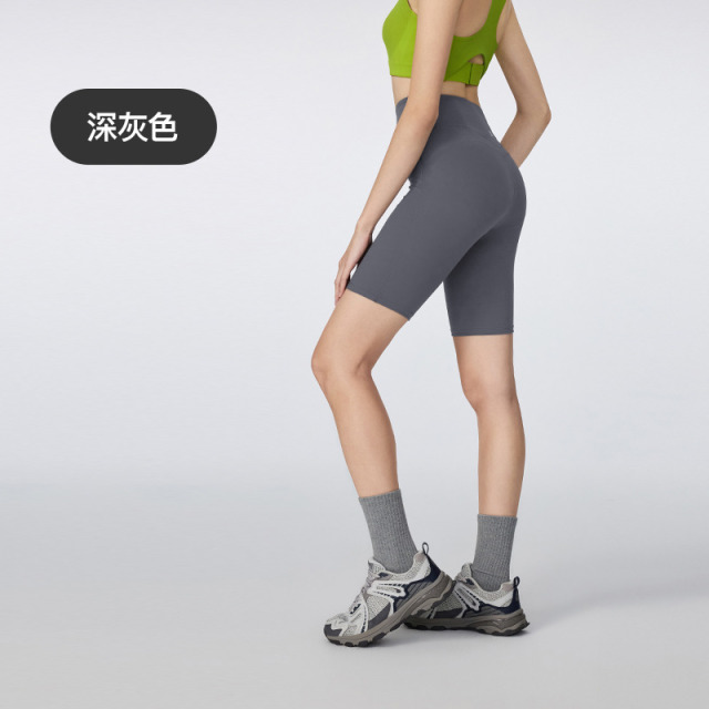 13668792.Keep高腰四分瑜伽裤女紧身显瘦提臀运动速干裤精雕裤