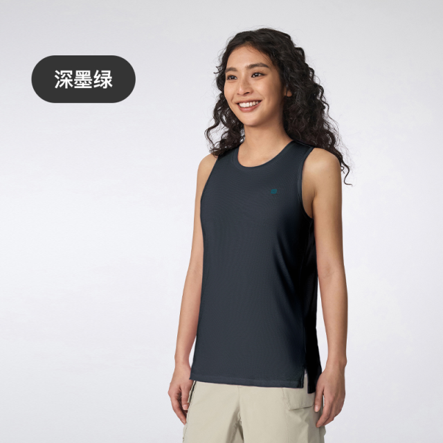 13801517.Keep瑜伽背心女健身吸湿美利奴天丝羊毛户外运动背心1030