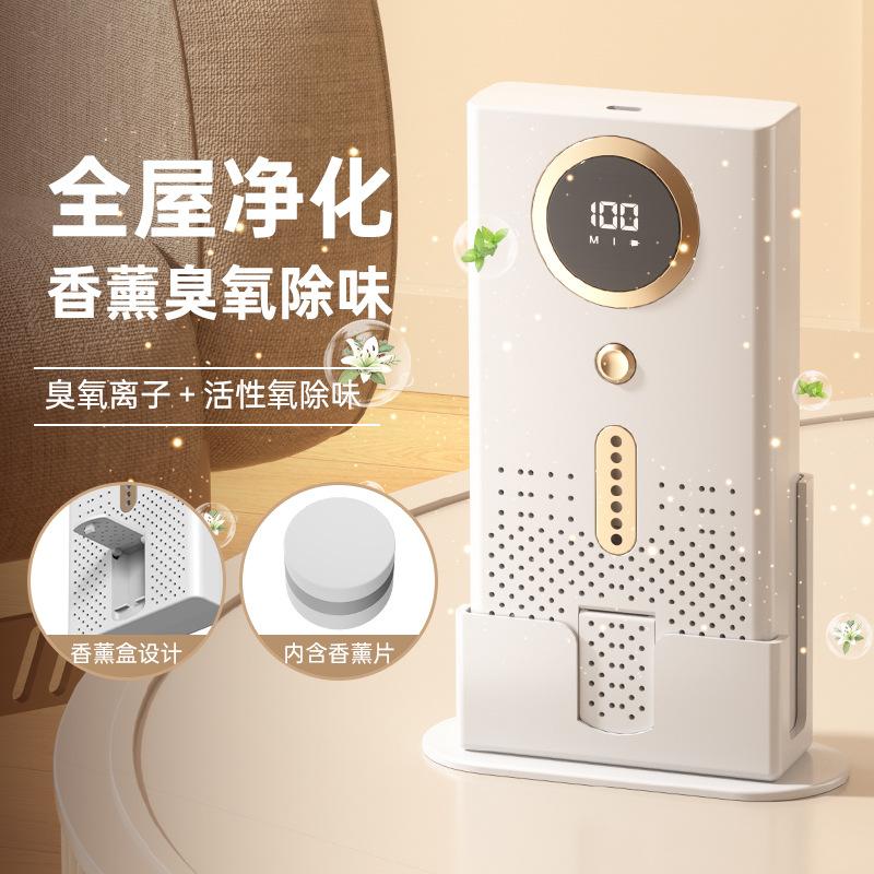13541985.空气净化器家用卧室除味器冰箱保鲜车载厕所香薰臭氧除臭器