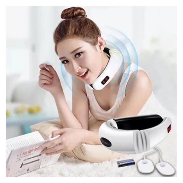 13542489.颈椎按摩器颈部按摩仪按摩器脉冲颈椎仪肩部颈椎按摩仪