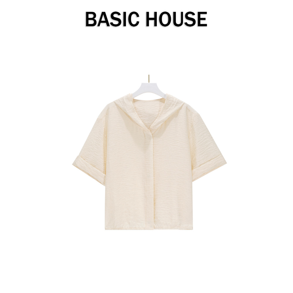 13834085.Basic House/百家好夏季简约T恤女装