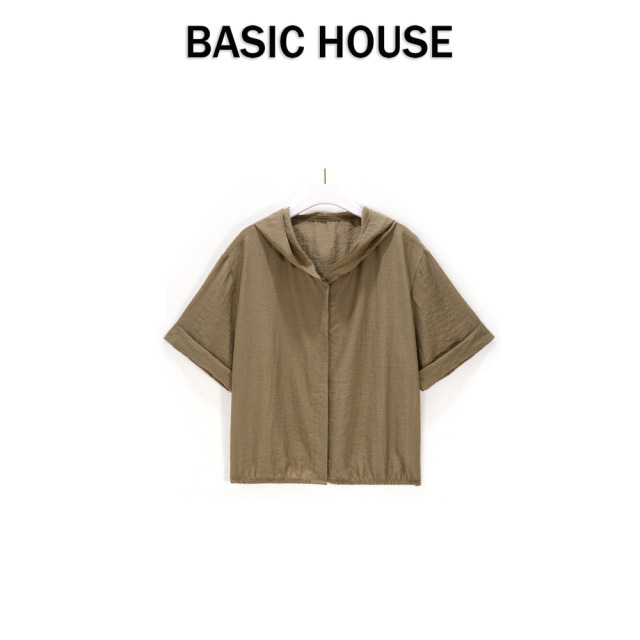 13834085.Basic House/百家好夏季简约T恤女装