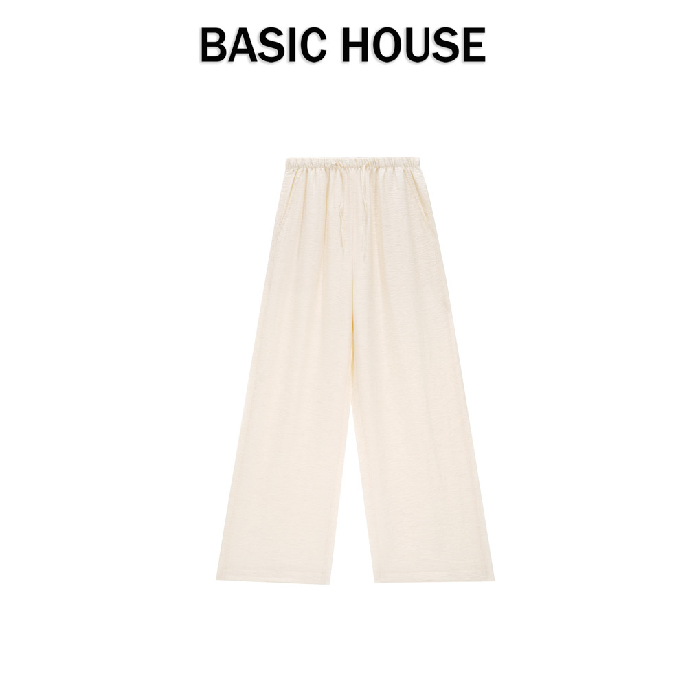 13834088.Basic House/百家好上新宽松休闲阔腿长裤