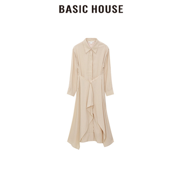 13834139.Basic House/百家好赫本风女装女大摆加宽加大女装