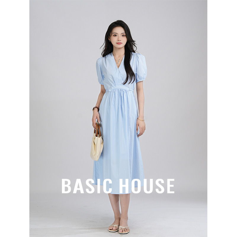 13834169.Basic House/百家好尹千金风自然时尚套装显瘦加宽加大女装