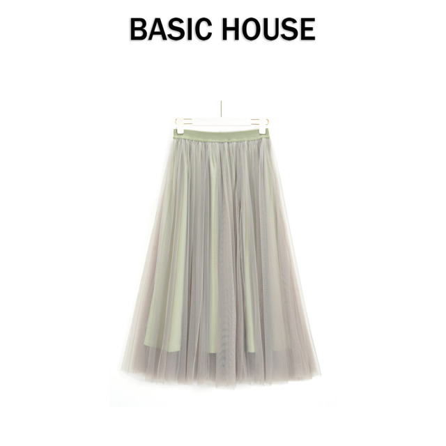 13834072.Basic House/百家好纯欲慵懒风裙子