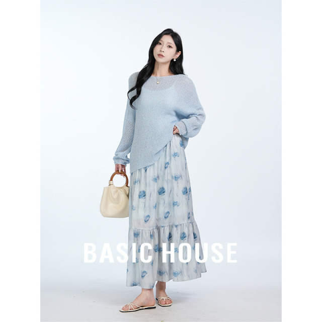 13834023.Basic House/百家好休闲针织套装